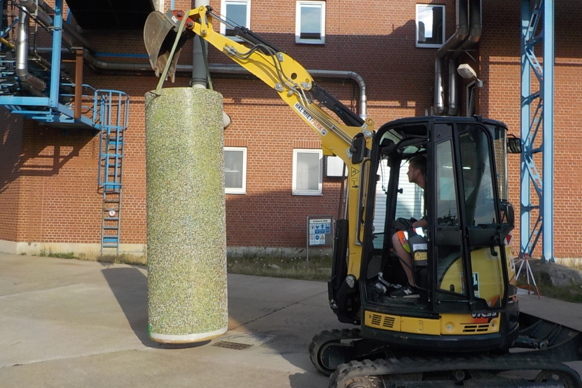 Schacht-in-Schacht Verfahren der Schachtsanierung